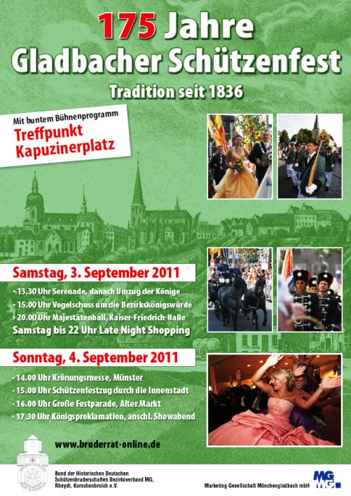 Plakat - Stadtschützenfest 2011